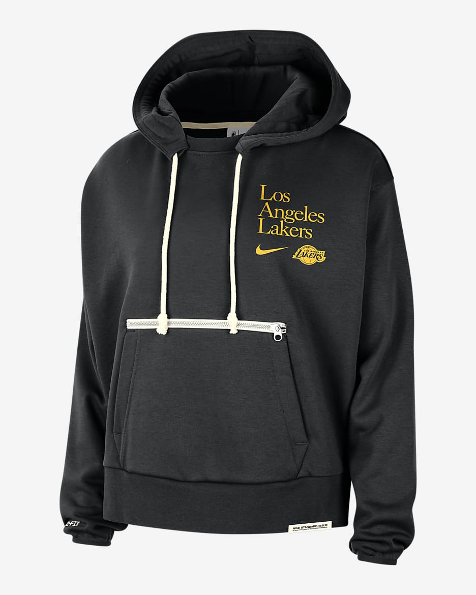 Lakers hoodie nike black best sale